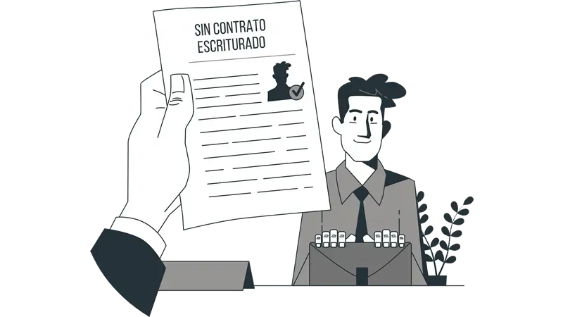 Trabajador sin Contrato de Trabajo